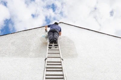 Peinture extérieure à la Queue-les-Yvelines — façades et ravalement